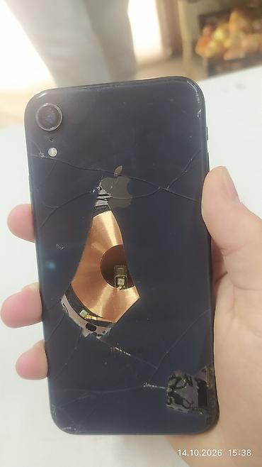 кулакчындар: IPhone Xr, Колдонулган, 64 ГБ, Кара, Кулакчындар, 76 % — 2