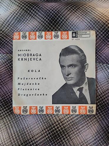 stare ploce: Vinil ploča (EP) – Ansambl Miodraga Krnjevca: “Kola” Izdanja: PGP RTB — 1