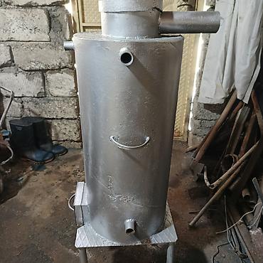 fujiyama turk sobasi: Qaz generatorlu soba/isti hava qızdırıcısı - Metal silindrik gövdə — 1