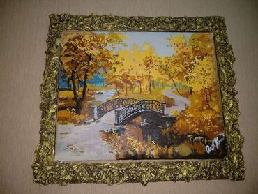 Şəkillər, tablolar: Resm,ketan,akril,65/75 — 14