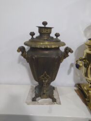 скупка масштабных моделей автомобилей: Antik mis samovar - Material: bürünc/mis ərintisi, əl işləməsi
