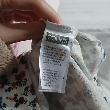 белое платье: Повседневное платье, Мини, ColinS, S, M, L — 2