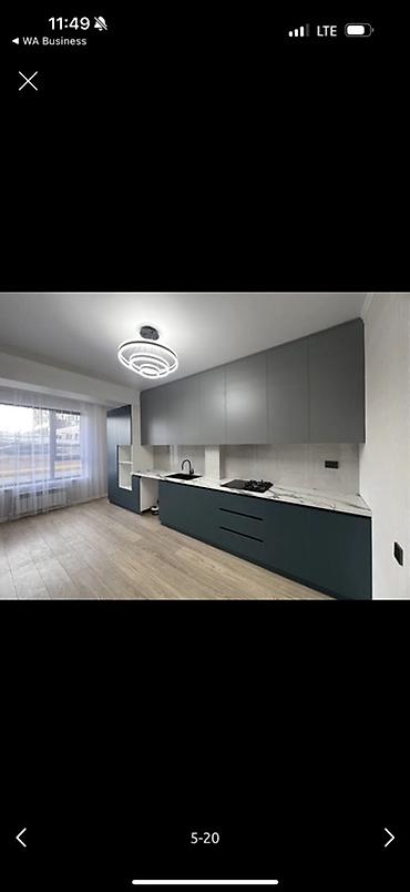 Кухонные гарнитуры: Кухонный гарнитур, цвет - Серый — 5