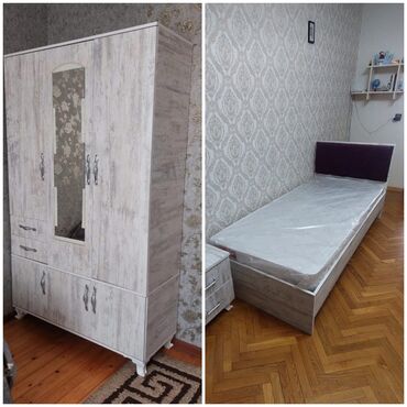 Çarpayılar: İkinəfərlik çarpayı, Bazalı, Matras ilə — 2