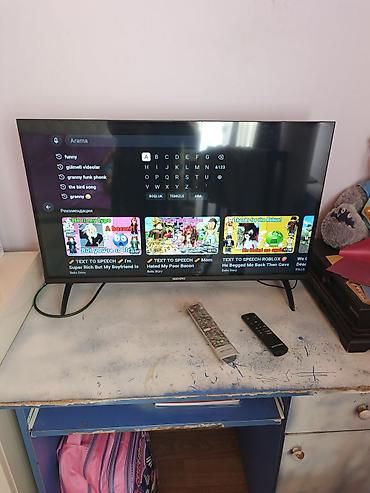 tv resiveri: Yeni Televizor Yoshiro LED ekran 32" 4K (3840x2160), Ünvandan götürmə — 4