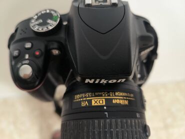 Fotokameralar: Nikon D3300 + 18-55mm obyektiv + Ştativ + Çantalar Tam işlək — 3