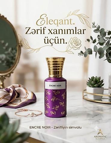 elegance parfüm: ENCRES NOIR – zərifliyin simvolu Zərif xanımlar üçün hazırlanmış — 1