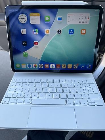 macbook pro touch bar: Планшет, Apple, память 256 ГБ, 10" - 11", Wi-Fi, Б/у, Классический цвет - Белый — 6