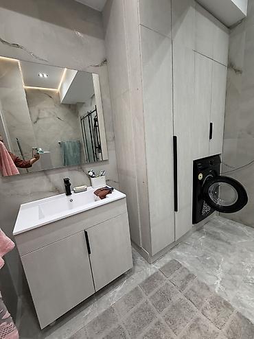 столы и шкафы для офиса: 3 комнаты, 94 м², 12 мкр Элитка, 5 этаж, Дизайнерский ремонт — 6