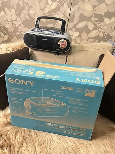 mp3 yükle: Sony CFD-S03CP portativ audio sistem - CD/MP3 pleyer: CD-R/RW və — 1