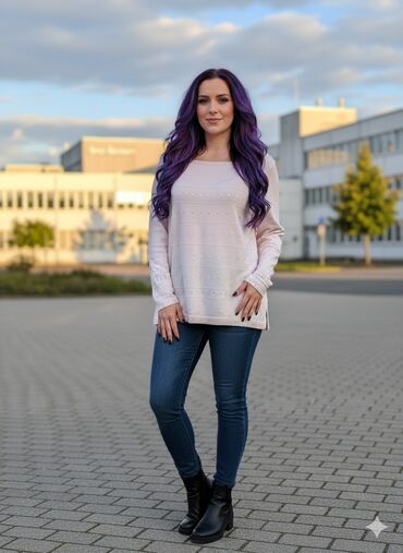 Džemperi, kardigani: 5XL, Poliester, Casual, Jednobojni — 1