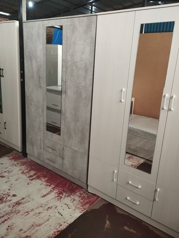 Шкафы для одежды: Шкаф для одежды, Новый, Прямой, ЛДСП — 7