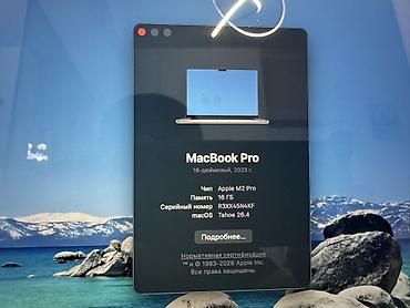 Ноутбуки Apple (MacBook): MacBook Pro 16” (2023) | Apple M2 Pro | 16 ГБ RAM| 512 SSD | Отличное — 9