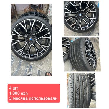 диски на т5: Disk və təkərlər 3 ay əvvəl alınıb. Cəmi 5000 km sürülüb. Çatlar və