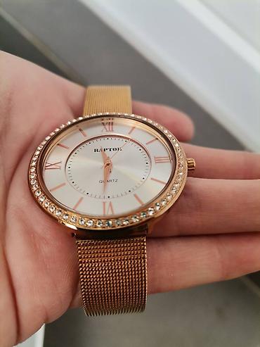 Ručni satovi: Predivan ženski sat s cirkonima, rose gold, kao nov — 6