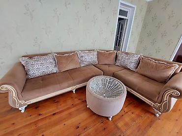 puf satisi: Künc divan pufiki ilə birgə 400₼. açılan və bazalı deyil.Ünvan — 1
