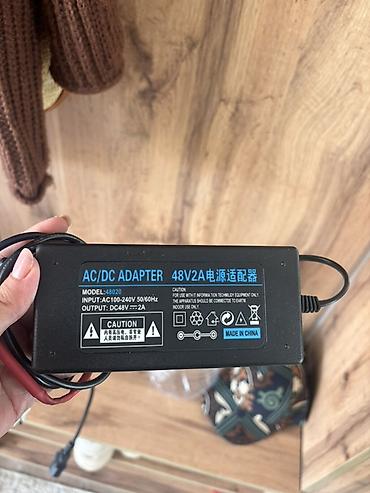 Комплектующие для ПК: Блок питания/зарядное устройство AC/DC 48V 2A Характеристики: - — 1
