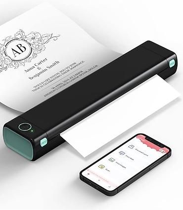 Принтеры: Phomemo M08F — портативный A4 термопринтер для печати документов без — 1