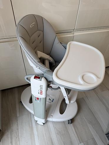 Yemək masaları, oturacaqları: 800 ₼ alinib. Стульчик для кормления Peg Perego Tatamia Latte 250 — 3