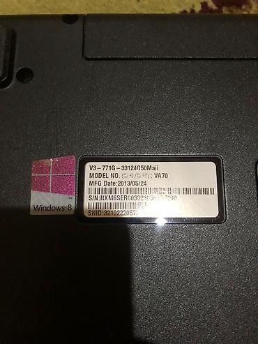 acer notbuk: Noutbuk ACER. 150 azn Hec bir problemi yoxdur. Zaryatqa cox yaxşi — 4