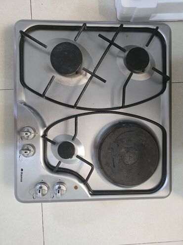 жарочный духовка: Встроенная плита,варочная плита отличного бренда Hansa. Плита в