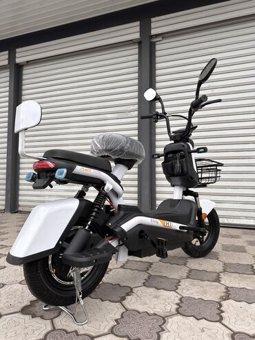 Мотоциклдер жана мопеддер: Новые 2024.5 скутеры. мотор 500w. новый дизайн. колеса 10# скорость
