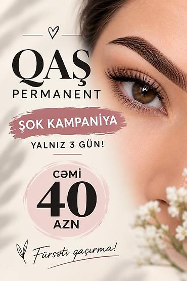 Перманентный макияж: Xidmət: Qaş permanent - Şok kampaniya – yalnız 3 gün - Qiymət: cəmi at lalafo.az — 1 Перманентный макияж: Xidmət: Qaş permanent - Şok kampaniya – yalnız 3 gün - Qiymət: cəmi — 1