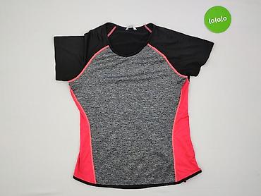 czarne dresy: T-shirt damski, rozmiar M — 2