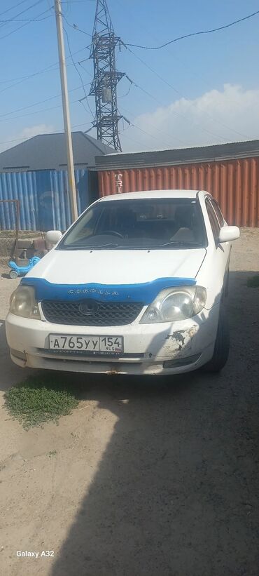 runx alex: Toyota Corolla сатылат абалы жакшы. Чирик жок. 2001. 1,3