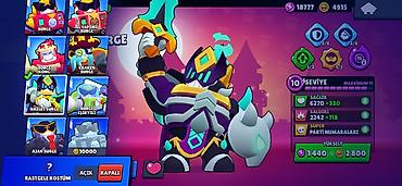 İncəsənət və kolleksiyalar: Brawl Stars hesabı – yüksək inkişaflı və tam kolleksiya Hesabda 1dəfə — 4