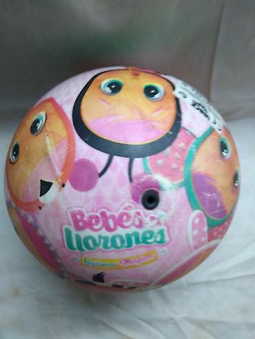 tenera pelene: Dečija gumena lopta za igru Bebes lliorenes,Spanija precnik 17 cm — 1