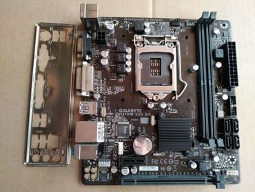 материнские платы esonic: Материнская плата, Б/у, Gigabyte, LGA1151 v2, Micro-ATX, Для ПК