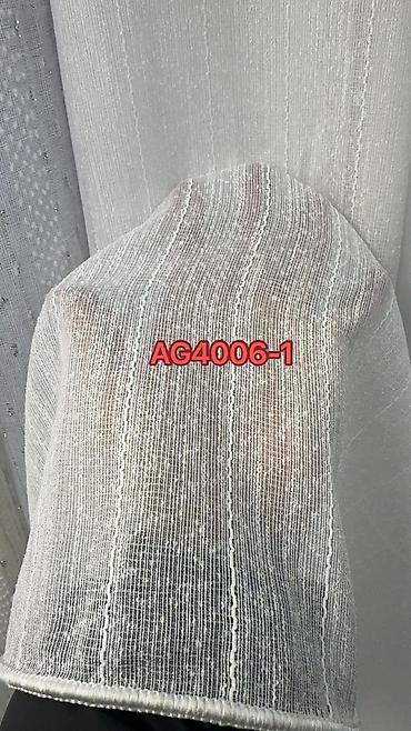 Pərdə və tüllər: Tül pərdə – model 0093 seriyası - Material: incə, işıqlı tull (yarı — 14