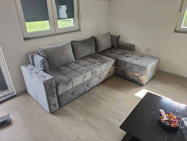 Ugaone garniture: Ugaona garnitura MARSEJ - Dimenzije: 250 x 160 cm - Moderni L oblik — 3