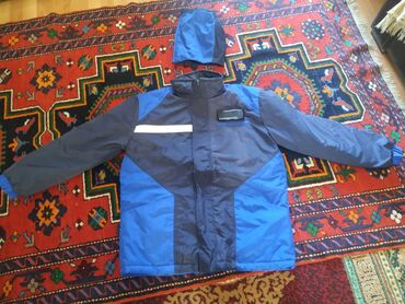 кожаная куртка: Куртка 7XL (EU 54), цвет - Синий