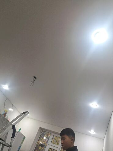 Натяжной потолок: Натяжной потолок Глянцевое, Матовое, 3D потолки Гарантия, Бесплатная консультация, Бесплатный замер — 8