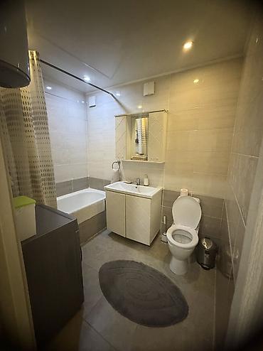 возле гор: 3 комнаты, 58 м², Кудайберген авторынок 1 этаж, Косметический ремонт — 8