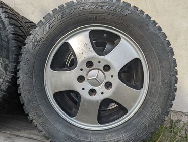 колесо на газ 52: Дөңгөлөктөр монтажда 205 / 65 / R 15, Кыш, Комплект, Жеңил унаалар, Куйма, тешиктери - 5