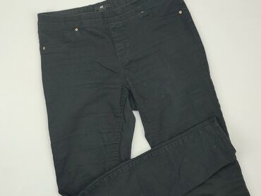 legginsy czarne gym glamour: Jeans, H&M, L (EU 40), condition - Good