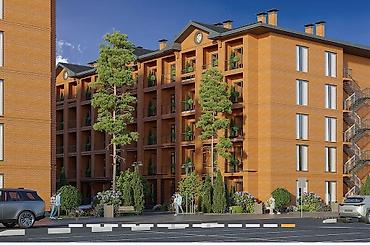 Продажа квартир: 1 комната, 25 м², Элитка, 4 этаж, Готовая ПСО (под самоотделку) — 3