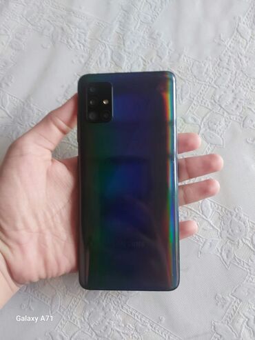 Samsung: Samsung Galaxy A51, 64 GB, Qırıq, İki sim kartlı, Face ID