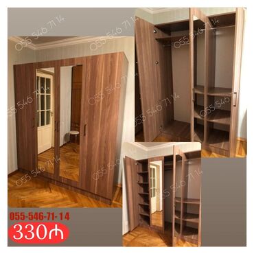 Kreslolar: Yeni, 3 qapılı Düz dolab, Qarderob, paltar dolabı lalafo.az -da Kreslolar: Yeni, 3 qapılı Düz dolab, Qarderob, paltar dolabı