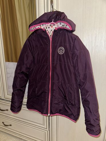 пальто зимнее: Зимняя термо-куртка DE FACTO (Турция) Двусторонняя 11-12 лет (146-152