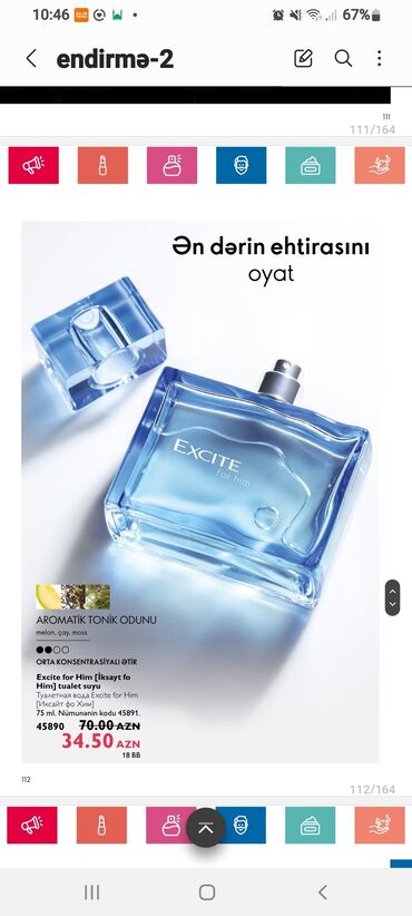 faberlic yeni katalog 2020: Excite Dima Bilan

Super sərin qalıcı ətri var
Oriflame✅️