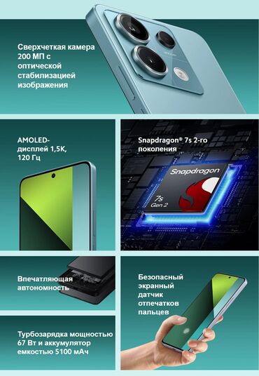 Redmi: Redmi, Redmi Note 13 Pro, 256 ГБ, 1 SIM, 2 SIM — 8