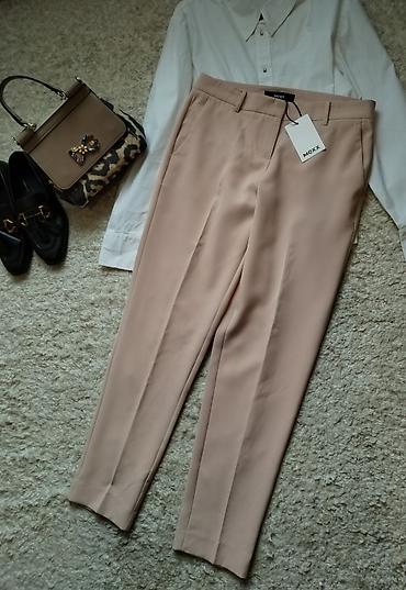 karl majce: MEXX nove pantalone sa etiketom. Boja puder pastelna roza. Veličina — 1