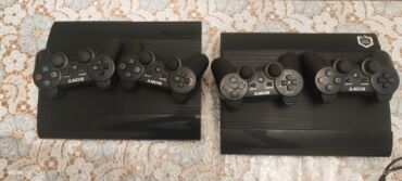 işlenmiş qaz: Məhsul: Sony PlayStation 3 Super Slim oyun konsolları (2 ədəd) Paket
