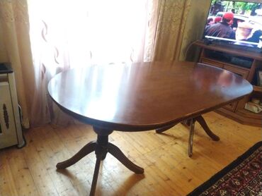 kirayə stol: Qonaq masası, İşlənmiş, Açılmayan, Oval masa, Azərbaycan