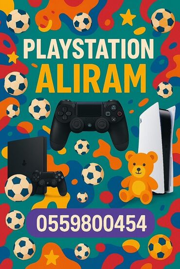 Техника для кухни: PlayStation 4 və PlayStation 5 oyun konsolları. Həmçinin, idarəetmə