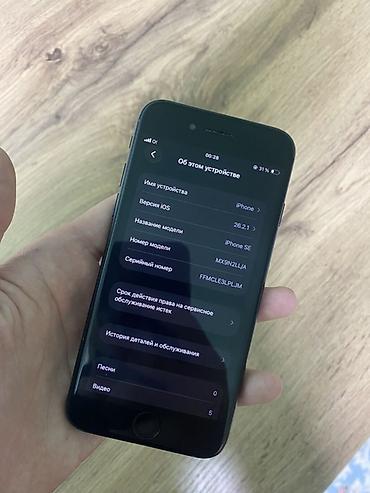купить айфон se 1: IPhone SE 2020, Б/у, 64 ГБ, Черный, Кабель, 69 % — 5